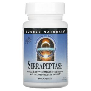 source naturals serrapeptase 60 capsules