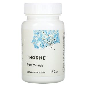 Thorne Research Trace Minerals 90 capsules