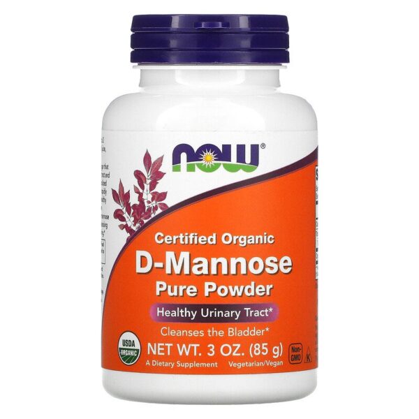 Now biologische D-Mannose poeder 85 g