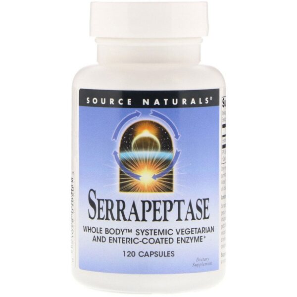 source naturals serrapeptase 120 capsules