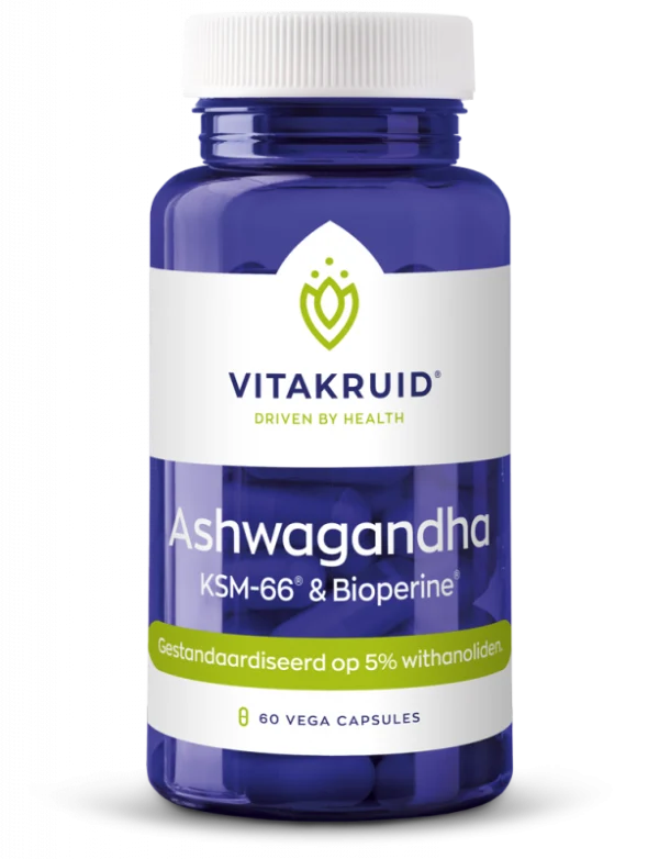 Vitakruid Ashwagandha KSM-66® & Bioperine® 60 vega capsules