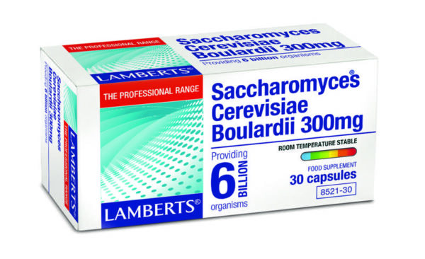 Lamberts Saccharomyces Boulardi 300 mg 30 capsules