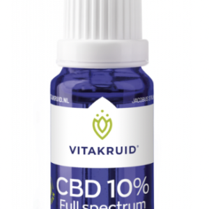 Vitakruid CBD olie 10% full spectrum 10 ml