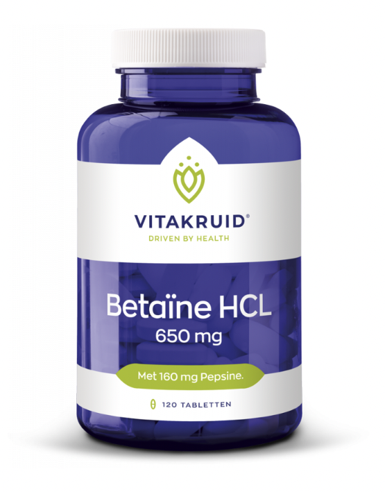 Vitakruid Betaïne HCL 650 mg met Pepsine 160 mg