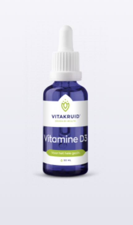 Vitakruid Vitamine D3 & K2 druppels 10 ml