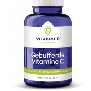 Vitakruid Gebufferde Vitamine C 150 vegan capsules