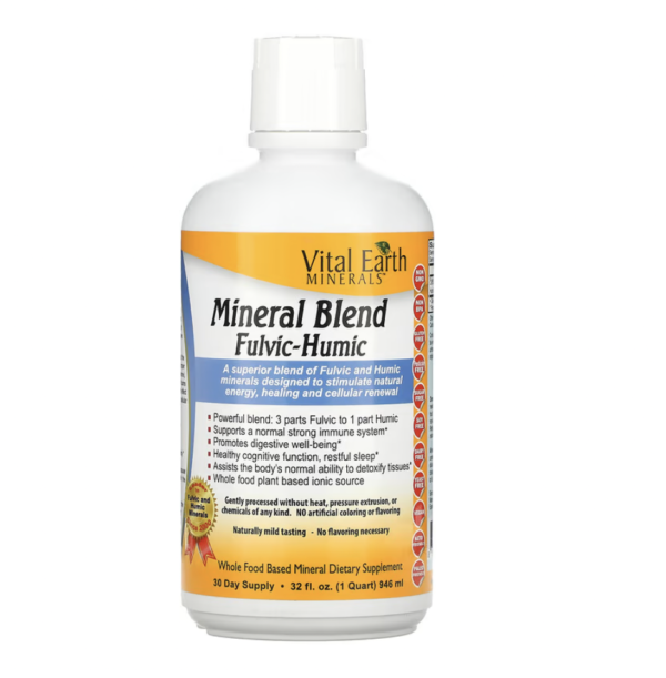 Vital Earth Mineral Blend Fulvic Humic 946 ml