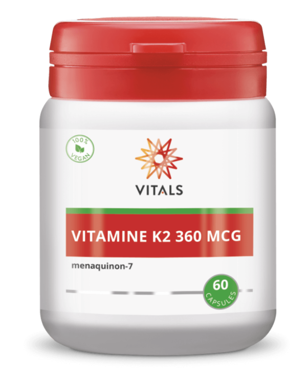 Vitals Vitamine K2 360mcg 60 capsules