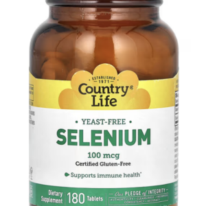 Country Life Selenium 100 mcg, 180 tabletten