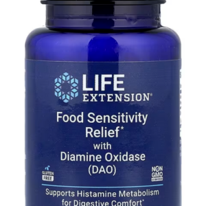Life Extension, DAO, 60 vegetarische capsules met vertraagde afgifte (4,3 mg