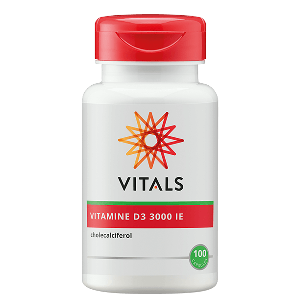 Vitals Vitamine D3 3000ie 100 Capsules