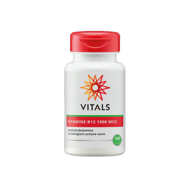 Vitals Vitamine B12 1000 mcg 100 Zuigtabletten