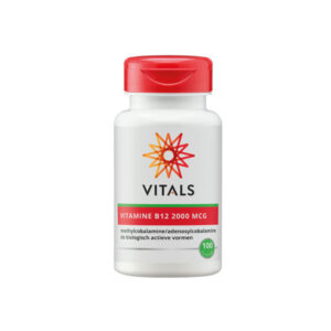 Vitals Vitamine B12 2000 mcg 100 Zuigtabletten