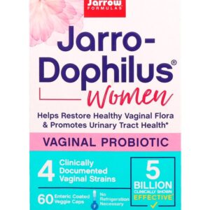 Jarrow dophilus women vaginal probiotic 5 billion 30 capsules