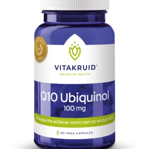 Vitakruid Q10 Ubiquinol 100 mg 60 vegan capsules