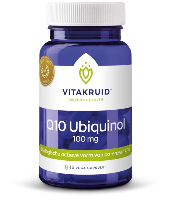 Vitakruid Q10 Ubiquinol 100 mg 60 vegan capsules
