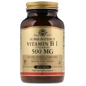 Solgar vitamin B1 500 mg 100 tabletten