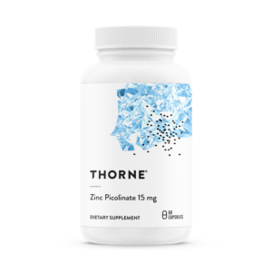 Thorne Zink Picolinate 15 mg 60 caps