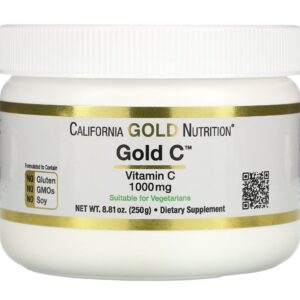 California-Gold-Nutrition-Gold-C-Poeder-Vitamine-C-250 gram